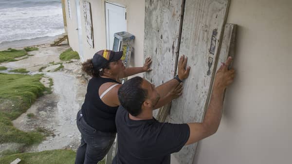 Tropical Storm Dorian Passes Over Puerto Rico
