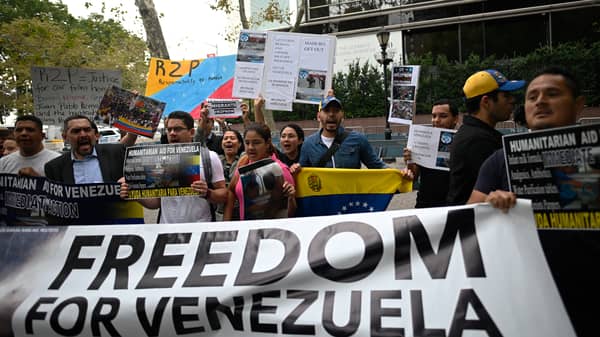 US-UN-VENEZUELA-PROTEST