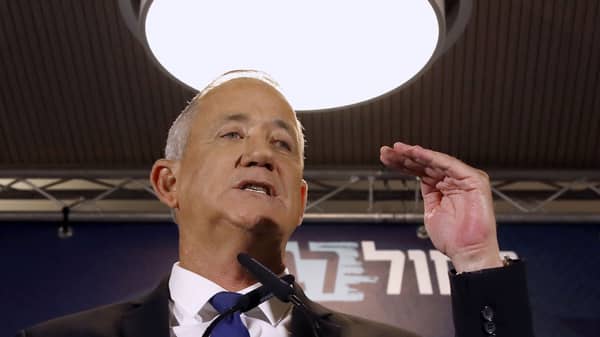 ISRAEL-VOTE-GANTZ