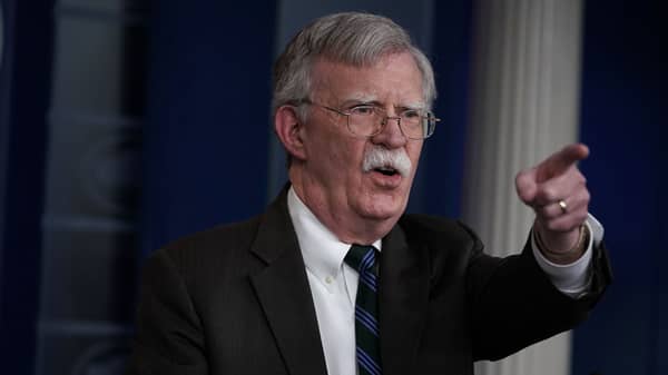 FILE  John Bolton Resigns As National Security Adviser Press Sscretary Sarah Sanders Holds Media Briefing At The White House