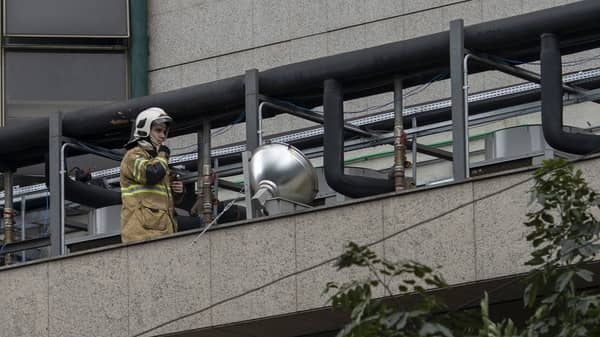 BRAZIL-FIRE-HOSPITAL