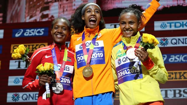 ATHLETICS-WORLD-2019-PODIUM