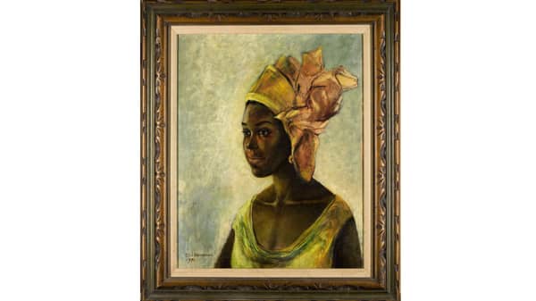 BRITAIN-NIGERIA-ART-AUCTION