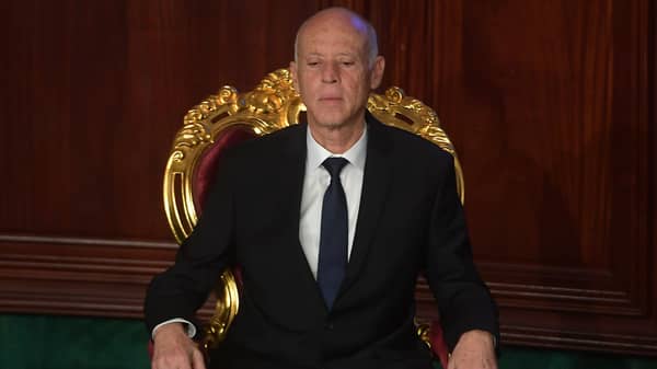 TUNISIA-POLITICS-SWEARING IN