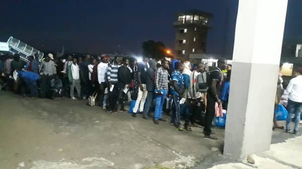 Libya returnees