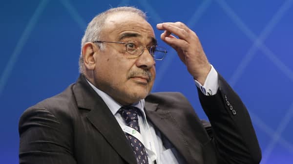 Iraq’s Oil Minister Abdel Mahdi attends the OPEC seminar in Vienna