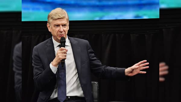 Arsene Wenger attends Future Design Shibuya seminar in Tokyo