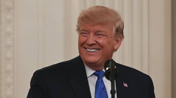 Trump honors  medal to arts and entertainment figures, including author James Paterson and actor Jon Voigt