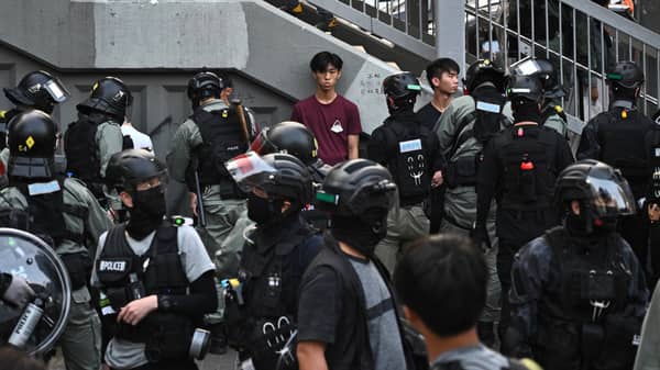 HONG KONG-CHINA-POLITICS-UNREST