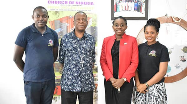 Primate Okoh with ACNN Crew