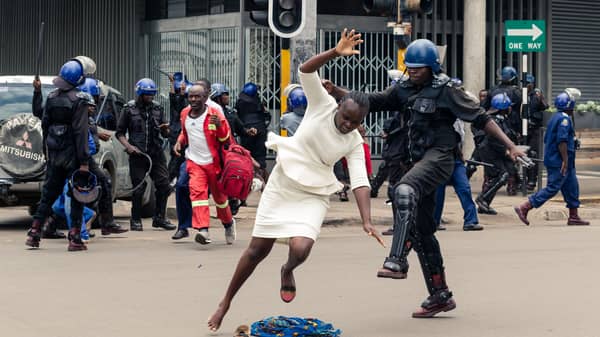 ZIMBABWE-POLITICS-DEMONSTRATION