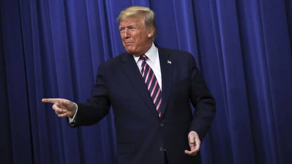 President Trump Delvers Remarks At White House Mental Health Summit