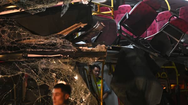 HONG KONG-TRANSPORT-ACCIDENT