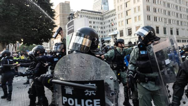 HONG KONG-CHINA-POLITICS-UNREST