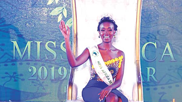 Miss Africa 2019, Irene Mukii