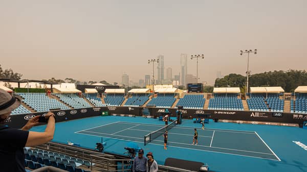 TENNIS-AUS-OPEN-ENVIRONMENT-CLIMATE