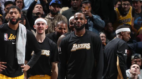 Los Angeles Lakers v Brooklyn Nets