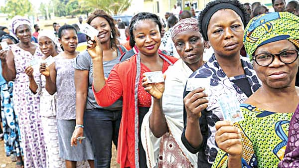 Voters-in-queue
