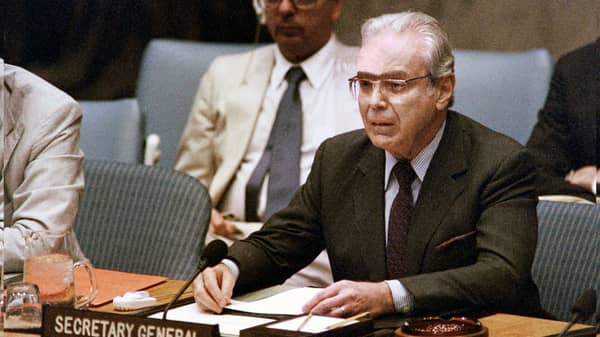 FILES-UNITED NATIONS-PEREZ DE CUELLAR-OBIT