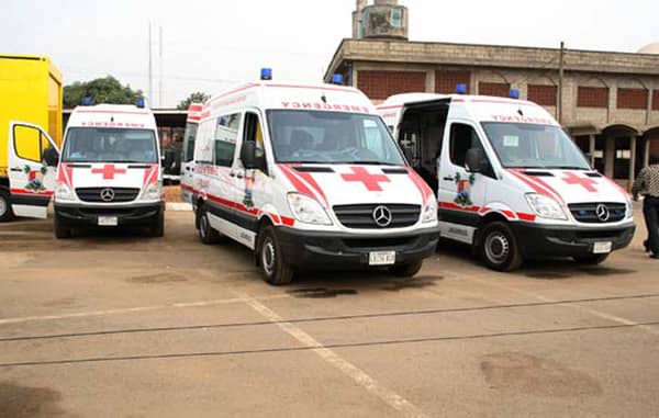 ambulances