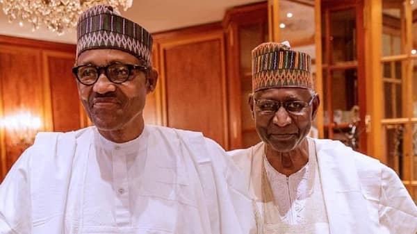 Buhari and Abba Kyari