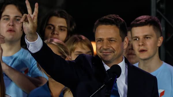 POLAND-POLITICS-VOTE-TRZASKOWSKI