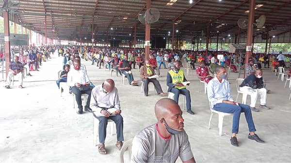 Sunday worship at Lagos