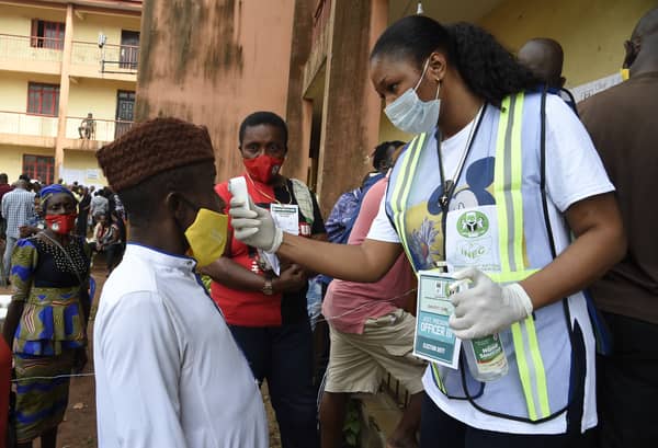 NIGERIA-VOTE-HEALTH-VIRUS