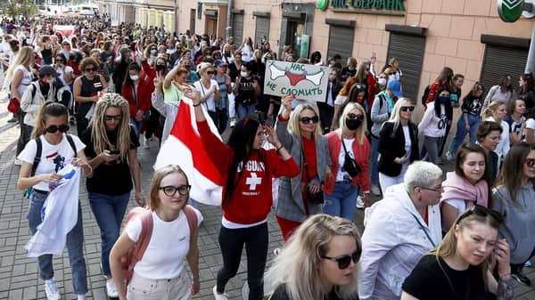 BELARUS-POLITICS-UNREST-DEMO
