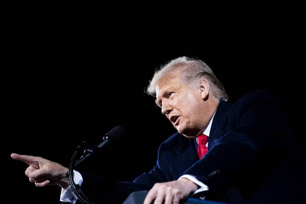 Trump holds election rally in North Carolina