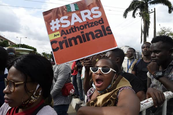 NIGERIA-CRIME-POLICE-DEMO