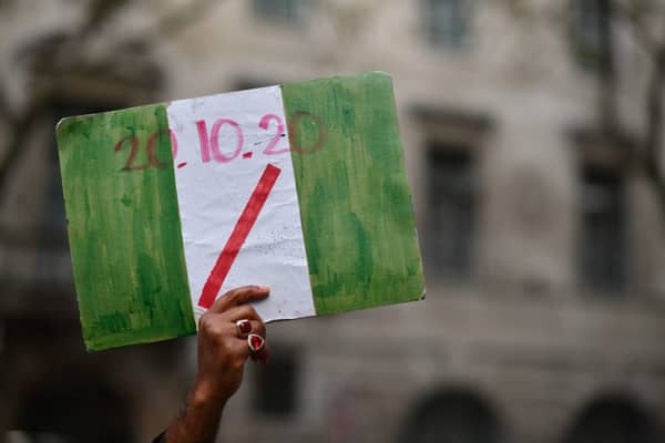 BRITAIN-NIGERIA-UNREST-PROTEST