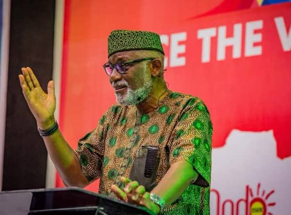 Akeredolu at OSRC debate
