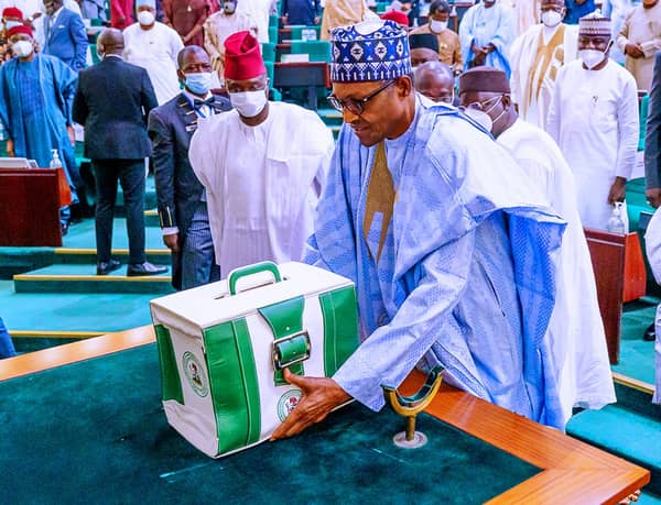 Buhari presenting 2021 budget