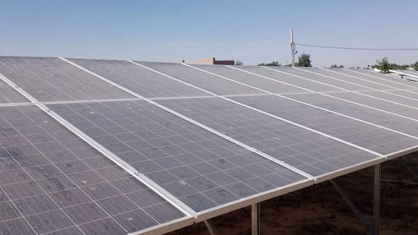 Solar power mini grid