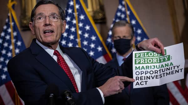 Sen. McConnell And GOP Leadership Hold Weekly News Conference