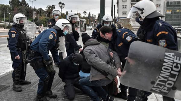 GREECE-POLICE-EDUCATION-DEMO