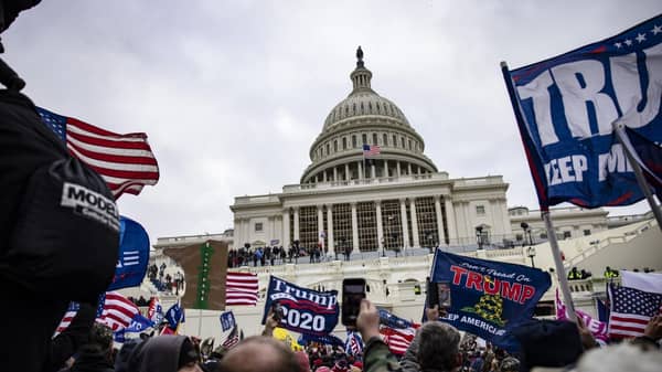 Trump Supporters Hold “Stop The Steal” Rally In DC Amid Ratification Of Presidential Election