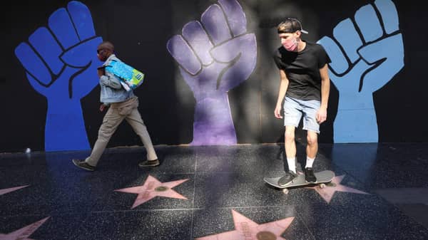 Americans Watch Joe Biden Being Sworn In As 46th President Of The U.S.