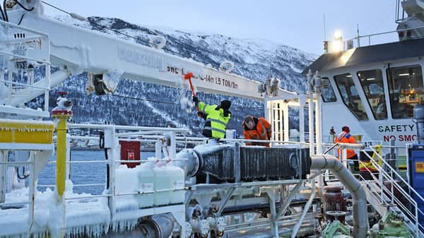 NORWAY-WEATHER-STORM