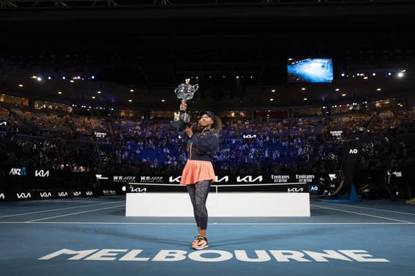 TENNIS-AUS-OPEN-PODIUM