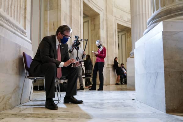 Second Impeachment Trial Of Donald J. Trump Continues In Senate