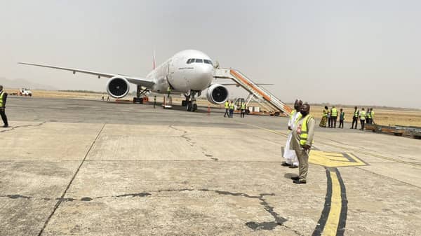 AstraZeneca vaccines land in Nigeria