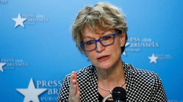 FILE-PHOTO-Callamard-U-N-Special-Rapporteur-on-Extrajudicial-Executions-holds-a-news-conference-in-Brussels