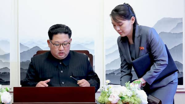 Kim Yo Jong and Kim Jong Un
