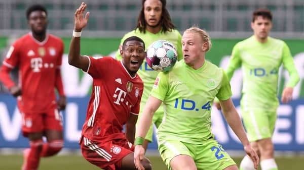 Football: Bundesliga – day 29: VfL Wolfsburg v Bayern Munich