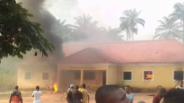 Another-Police-Station-Set-Ablaze-In-Southeast-Nigeria-After-Anambra-Attack-1