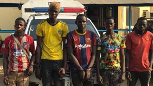 Arrested Traffic robbers