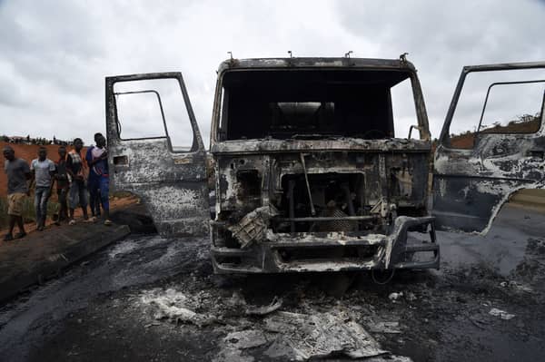 NIGERIA-TRANSPORT-ACCIDENT-FIRE