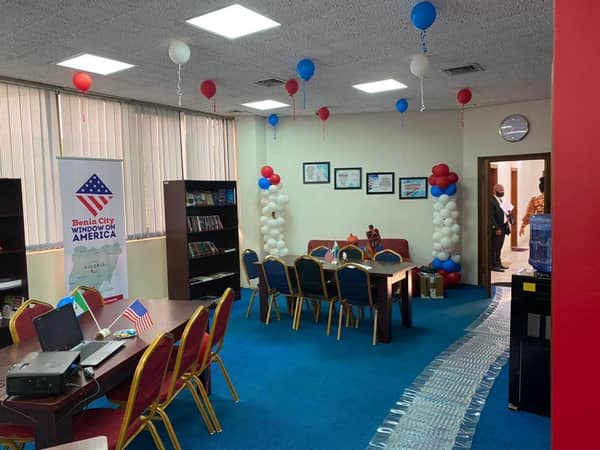 Benin City Window on America